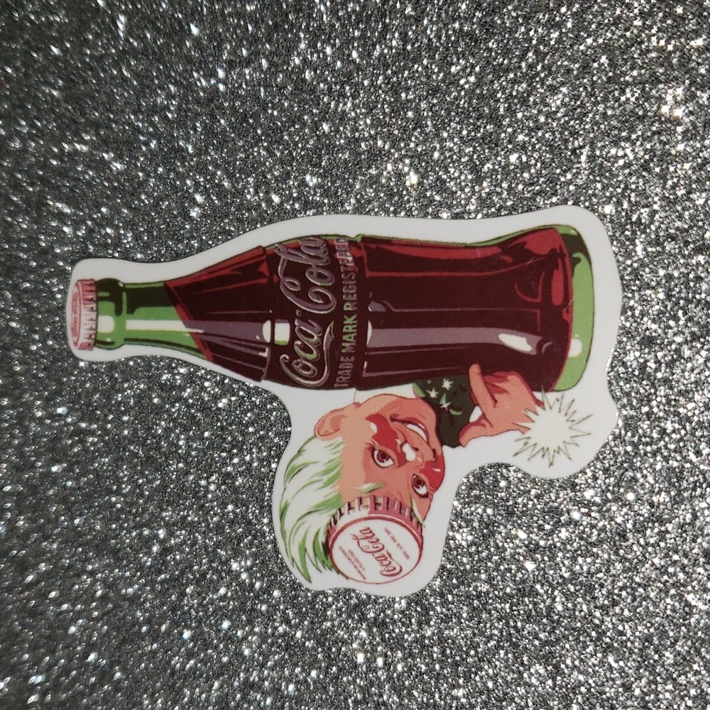 FOOD ART WATERPOOF Sticker Coca-Cola